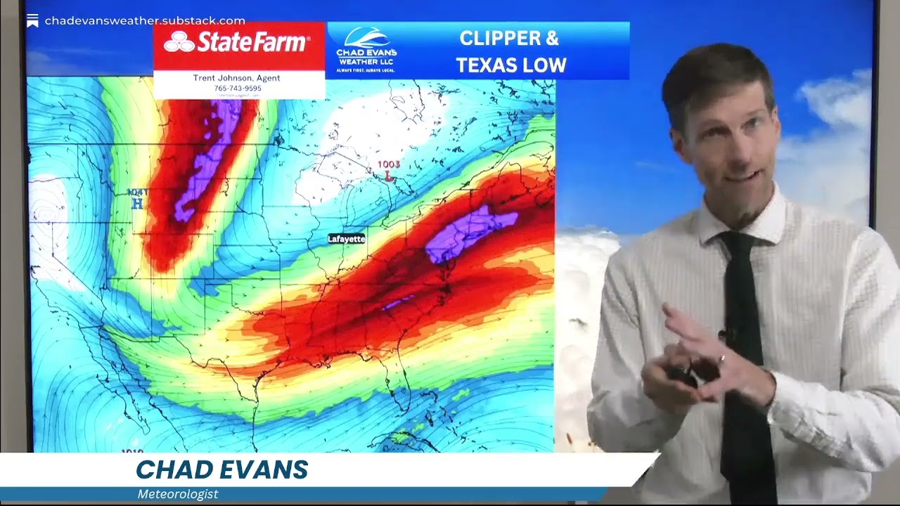 January 16, PM Weather Video Forecast