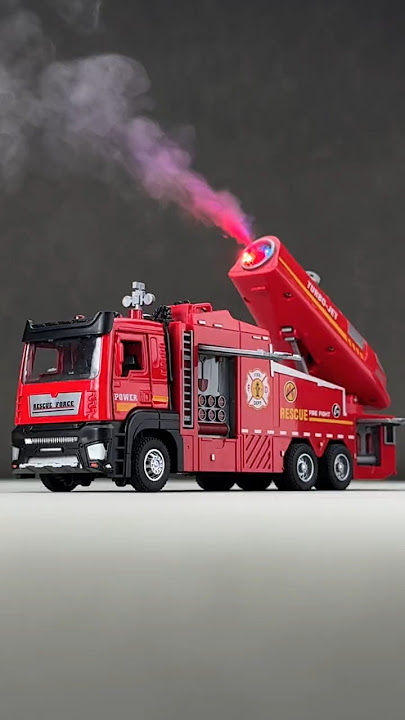 Do you love the fire truck toy that can spray? #carmodel