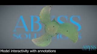 Abyss Solutions' inspection of a ship propeller