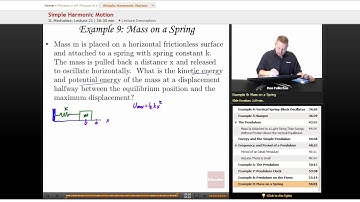 "Simple Harmonic Motion" | AP Physics B with Educator.com