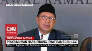 Sah! 1 Ramadan Jatuh pada Kamis 17 Mei 2018