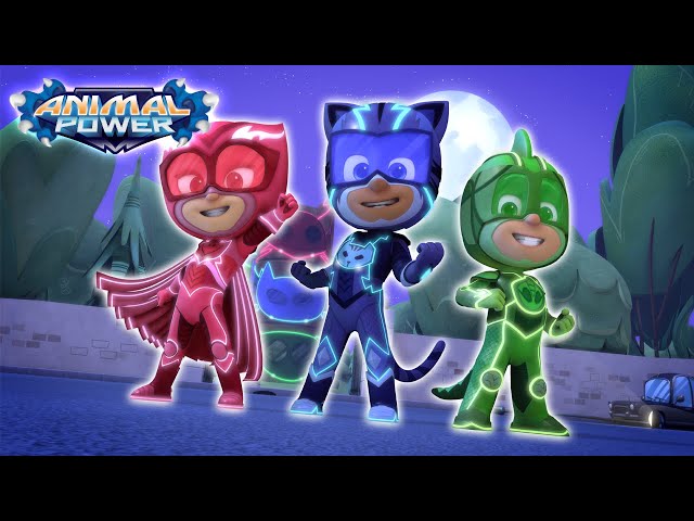 PJ Masks | New Powers for the PJ Masks?  | Kids Cartoon Video | Animation for Kids | COMPILATION class=