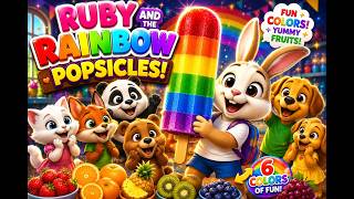 Ruby And The Rainbow Popsicles Song  | Nursery Kids Rhymes