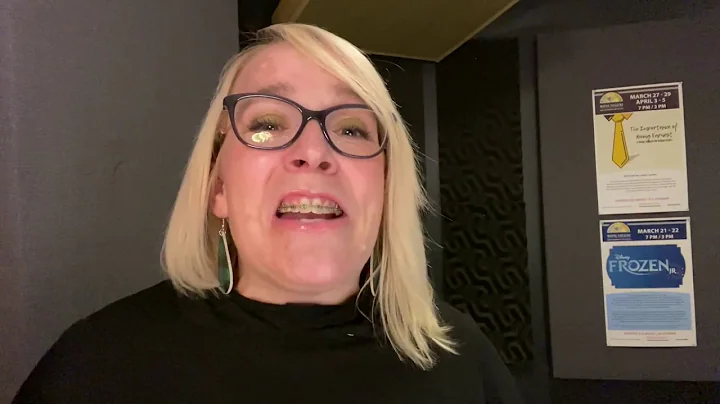 Acting Tips with Lesley - Vocal Warm Ups - At Home...