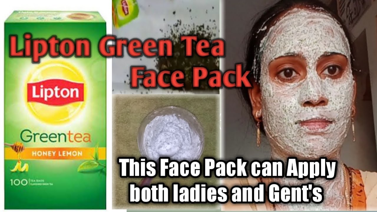Lipton Green Tea Face Pack to protect Skin from Skin Cancer Really