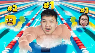 bqThanh & Ốc Thi Bơi Lội siêu nhanh xem ai bơi giỏi nhất Ai Là Người Vô Địch screenshot 5