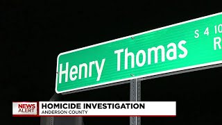 Anderson County Coroner’s Office investigating homicide