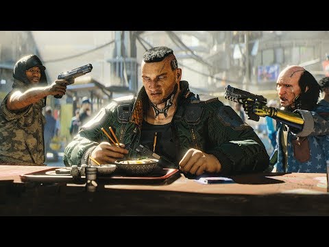 Cyberpunk 2077 — Русский трейлер игры (4К, Субтитры, 2018)