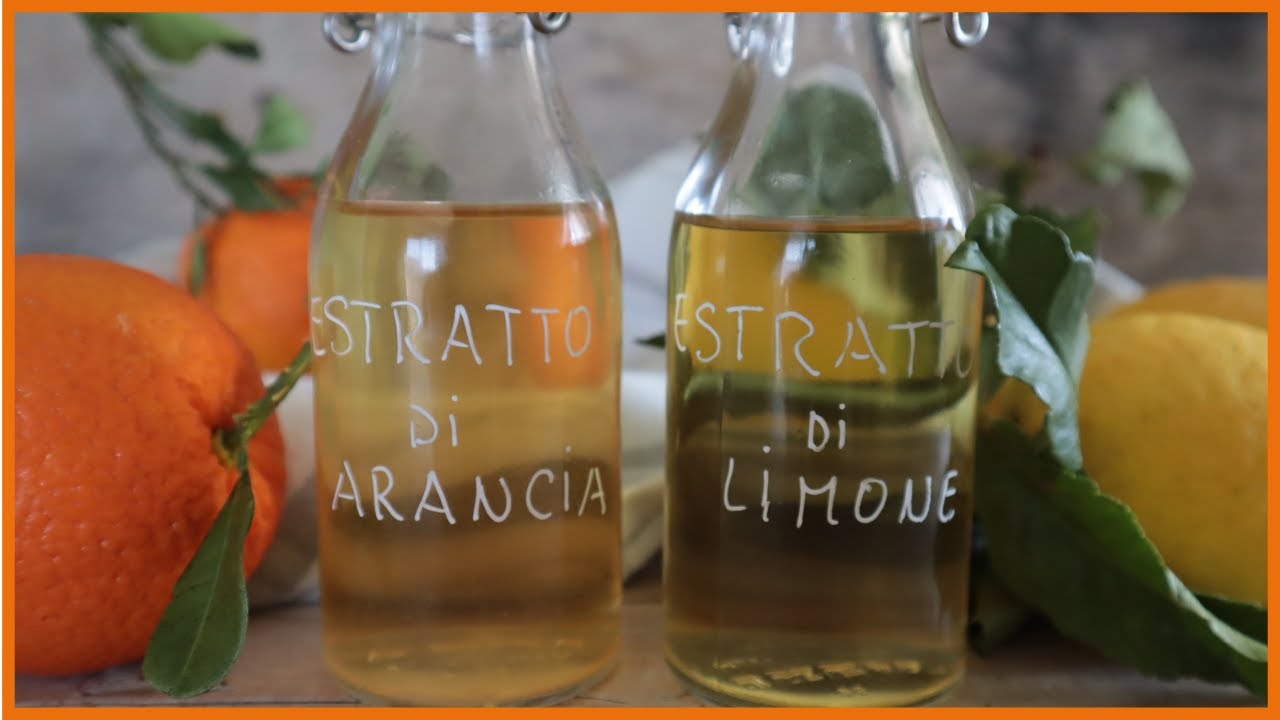 ESTRATTO di LIMONE e di ARANCIA | insostituibile per i tuoi dolci e bevande