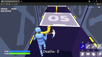 Completing PIPE RUN in 1v1.lol 40 Levels