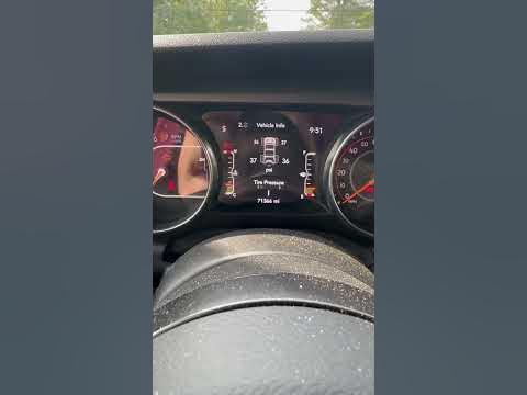 2018 jeep wrangler oil life reset - YouTube