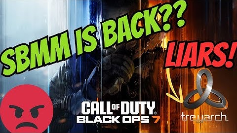 SBMM Is Back?!?!? - Did Treyarch LIE To Us??