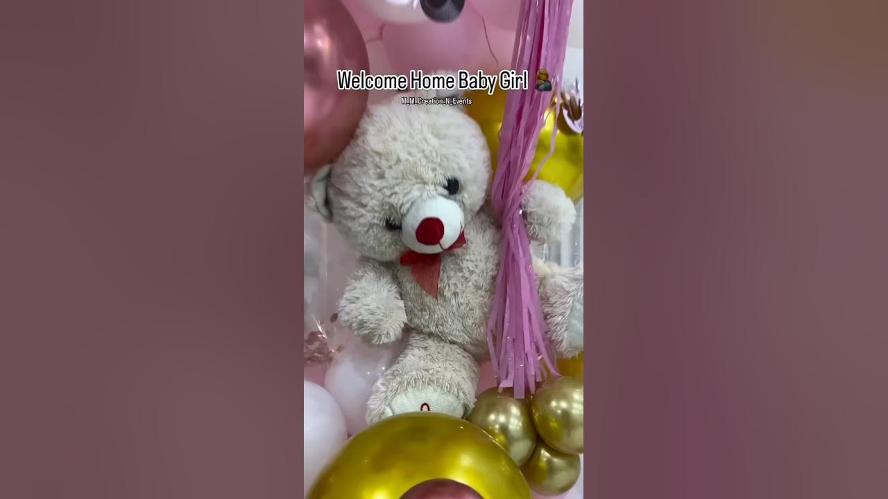 welcome-home-baby-decoration-ideas-shortvideo-balloondecorations