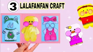DIY Lalafanfan PAPER DUCK / How to draw a duck Lalafafan and clothes /  Tonni art and craft 