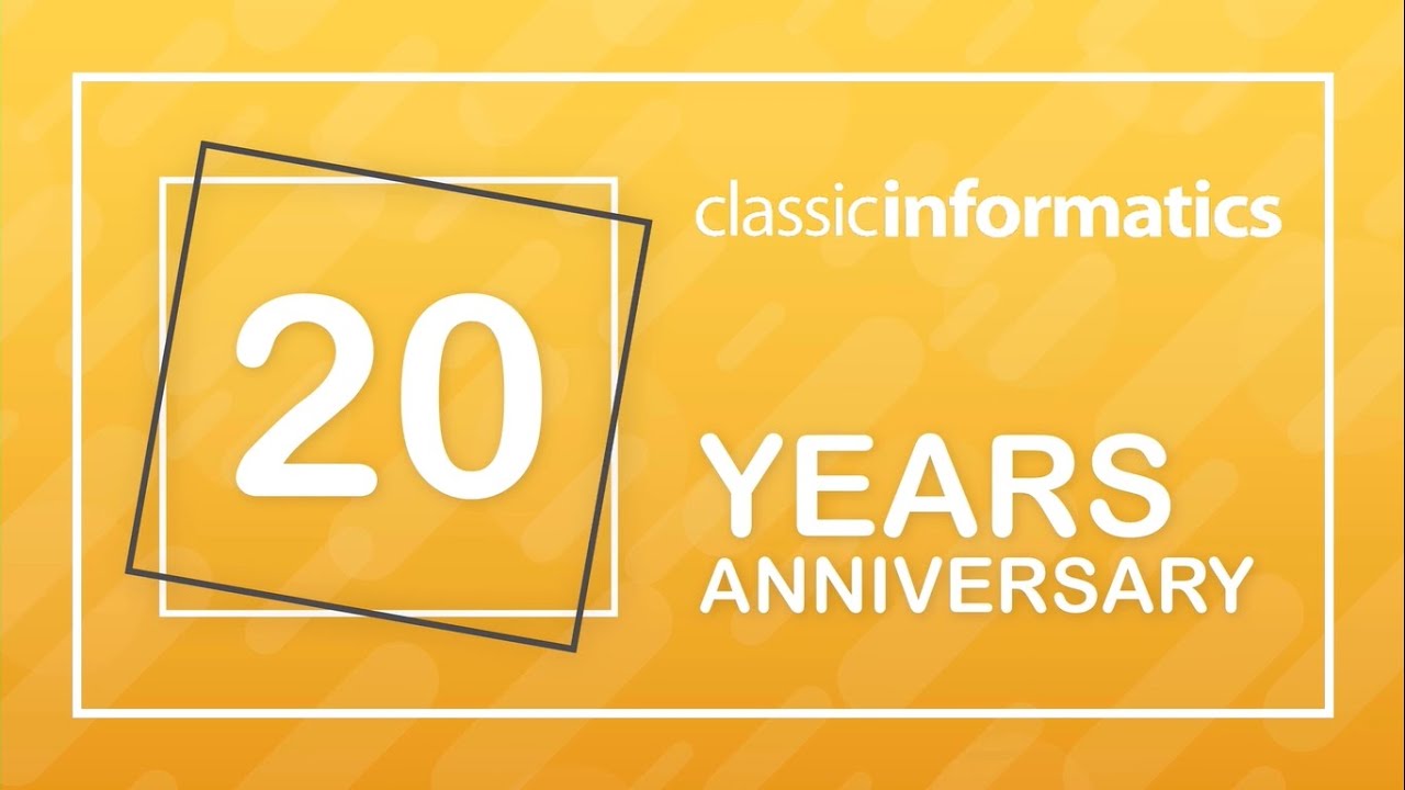 Our Journey - 20 Years of Classic Informatics - YouTube