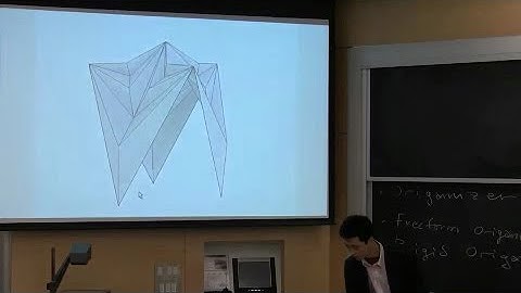 Geometric Folding Algorithms; Linkages, Origami, Polyhedra - MIT - Lec 06