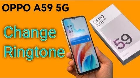How to set default system ringtone in oppo A59 5G, how to change ringtone OPPO phone