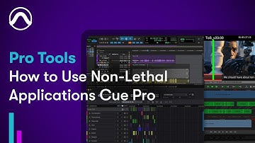 How to Use Non-Lethal Applications Cue Pro with Pro Tools