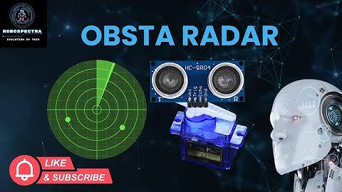 Obstacle Radar Robot | Smart Obstacle Detection System Using Sensors | DIY Robotics Experiment