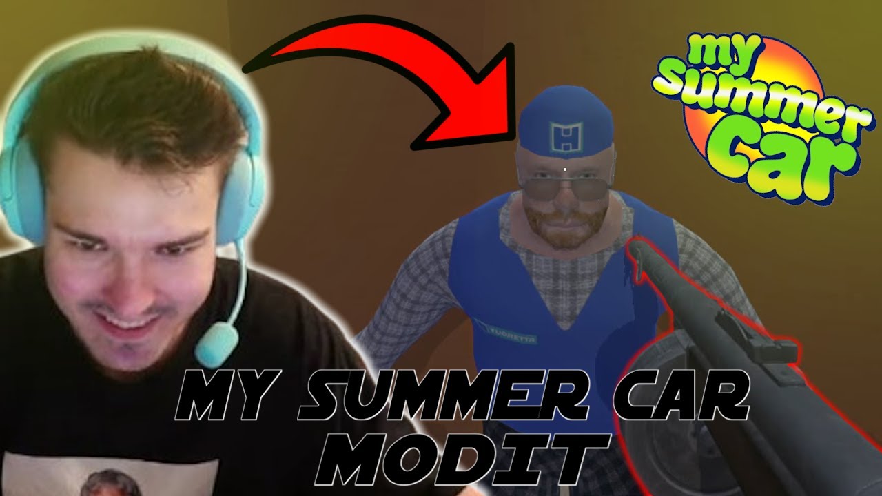 Lewa Pelaa MY SUMMER CAR MODEILLA!