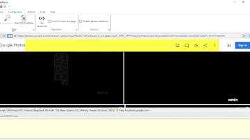 How to paginate and scrape links from Google Photos | Webharvy