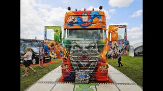 TruckFest ที่ใหญ่ที่สุดในยุโรปแสดงวันในลินคอล์น