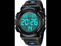Military Digital Watch Waterproof Chronograph Sports LED Backlight