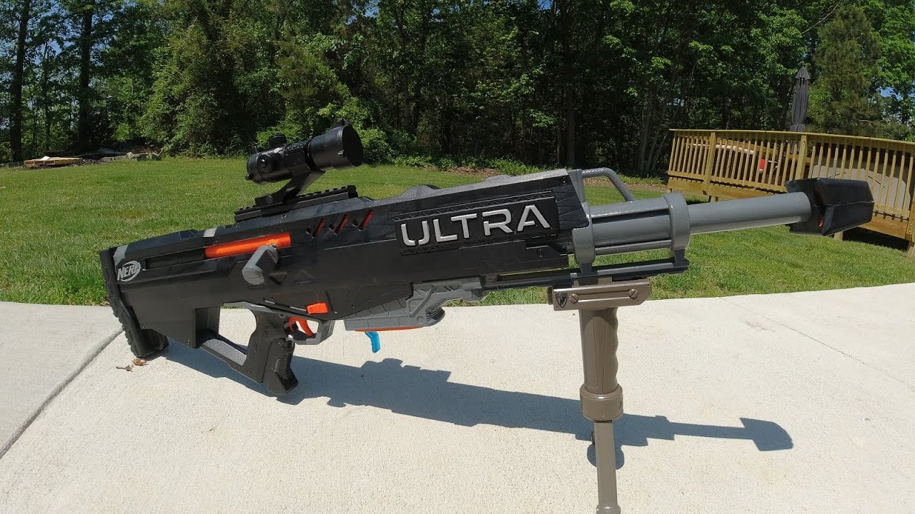 Nerf Ultra Dorado Full Otomatik Orjinal Dart Gun, Dart Fırlatmada