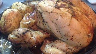 ФИТНЕС РЕЦЕПТЫ Курица в рукаве с яблоком и печеной картошечкой на гарнир ФИТНЕС РЕЦЕПТЫ Курица в рукаве с яблоком и печеной картошечкой на гарнир