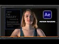 Hailey's Face Motion Tracking - Adobe After Effects #116 - Art Nylon Magazine