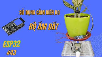 [Lập trình ESP32] Bài 43 - Hướng dẫn sử dụng cảm biến đo Độ Ẩm Đất