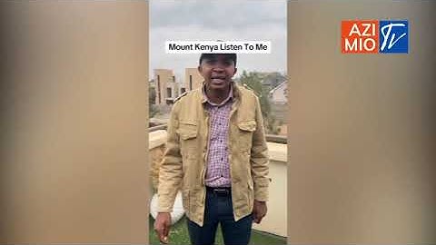 Morara Kebaso speaks after SURVIVING GRISLY road accident, says his life is in danger
