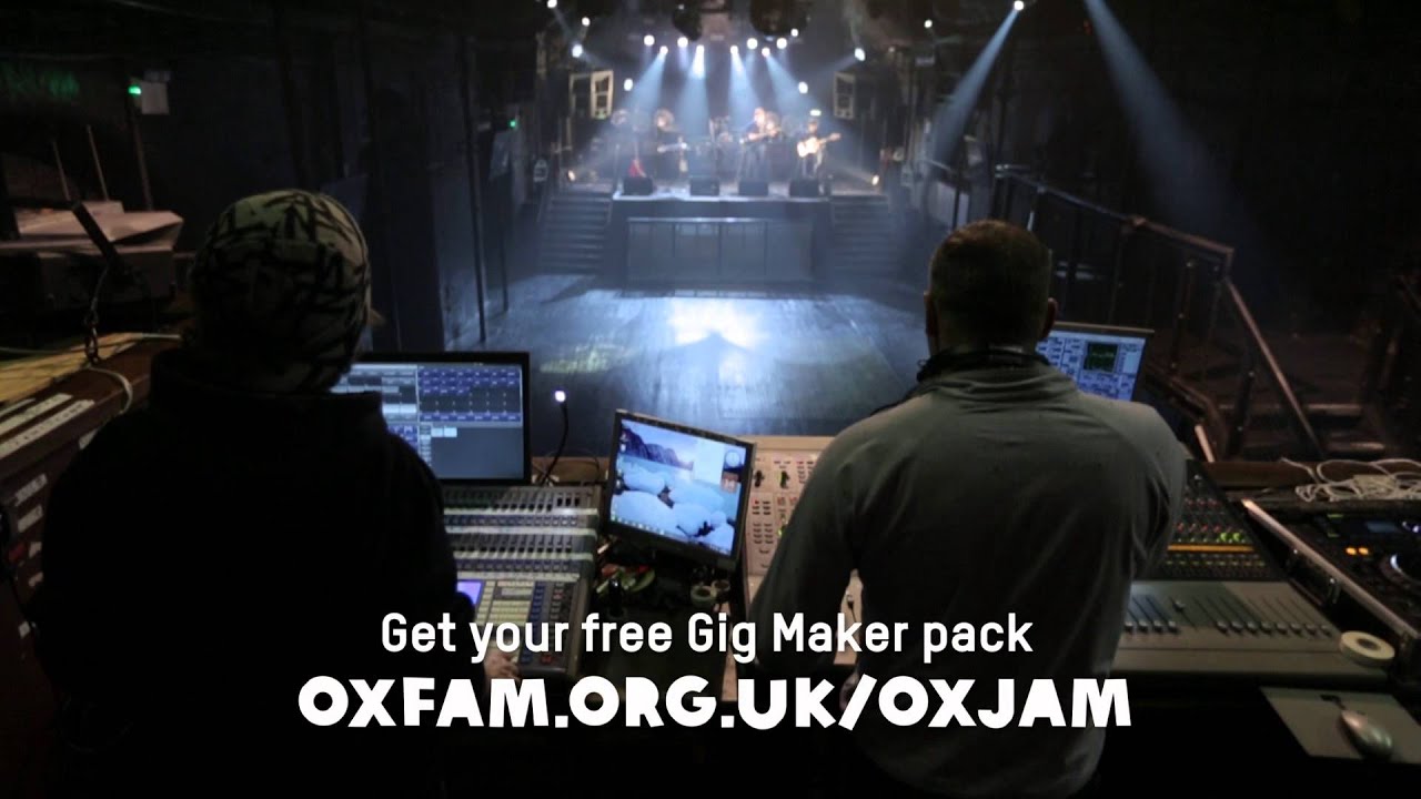 Oxjam 2014: Your Stage is Set