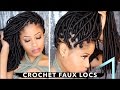 How To ➟ CROCHET FAUX LOCS 🔥 (NO cornrows, NO wrapping, free-parting!)