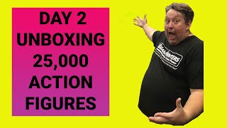 Unboxing 25,000 Action Figures Day 2 Abandoned Storage Star Wars Hot Wheels