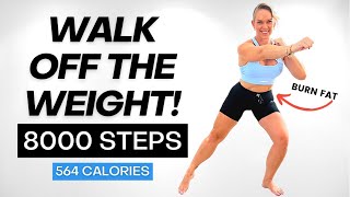 1 HOUR FAT BURNING INDOOR WALK - Burn up to 500 Calories!