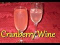 How to Make Cranberry Wine from Cranberry Sauce