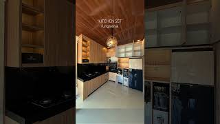 Elegan dan fungsional maksimal👌🏻 #fypシ #interior #interiordesign #kitchen #kitchenset #elegant