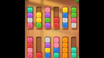 Wood Sortpuz: Ball Sort Puzzle Level 381 - 390 Walkthrough | PuzzleChallenge ✔️