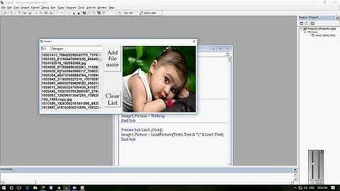 How to add all file name in a list box from a folder VB6.0