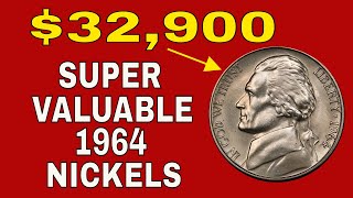 Super rare 1964 Jefferson Nickels worth huge money! Valuable nickels to look for!