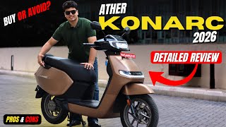 Ather Konarc Review | Real Ride Experience, Range, Features, Top Speed | Is this EV worth Buying? screenshot 4