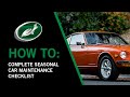 Complete Seasonal Car Maintenance Checklist