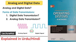 Analog and Digital Data | Forms of Data Transmission