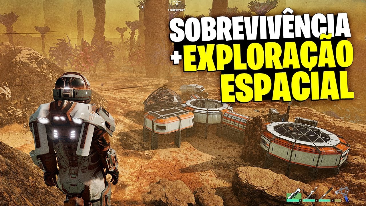 JOGO DE SOBREVIVÊNCIA e EXPLORAÇÃO NO ESPAÇO! CAÍMOS EM UM PLANETA HOSTIL!  - Osiris New Dawn 