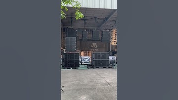 Sound Test of TPa Kiva 920 dual 10” line array speaker #tpaaudio #proaudio #paspeaker #soundsystem