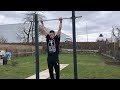 35 deadstop pull ups + pyramid pull up challenge