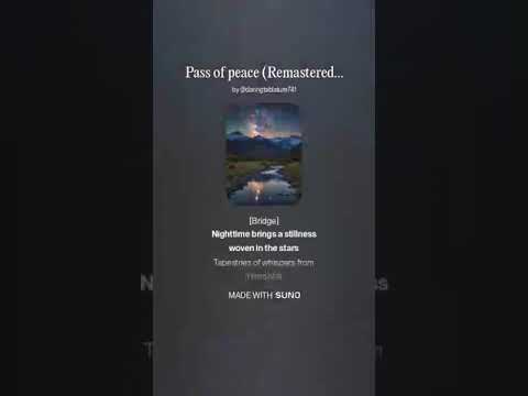 Pass of peace Remastered