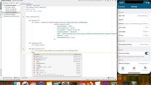 Appium Python Tutorial: WordPress iOS app Scroll Test Case #30