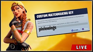 🔴 (NA-EAST) CUSTOM MATCHMAKING SCRIMS! SOLO DUO SQUADS! FORTNITE LIVE!